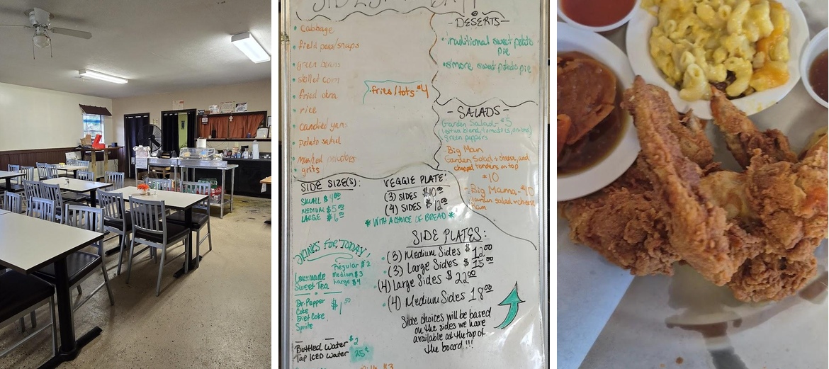 Sweet Potato Heaven Menu