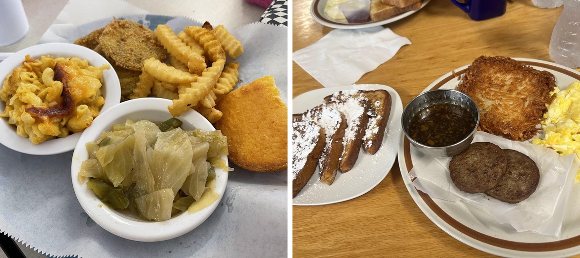 Sweet Potato Heaven Menu